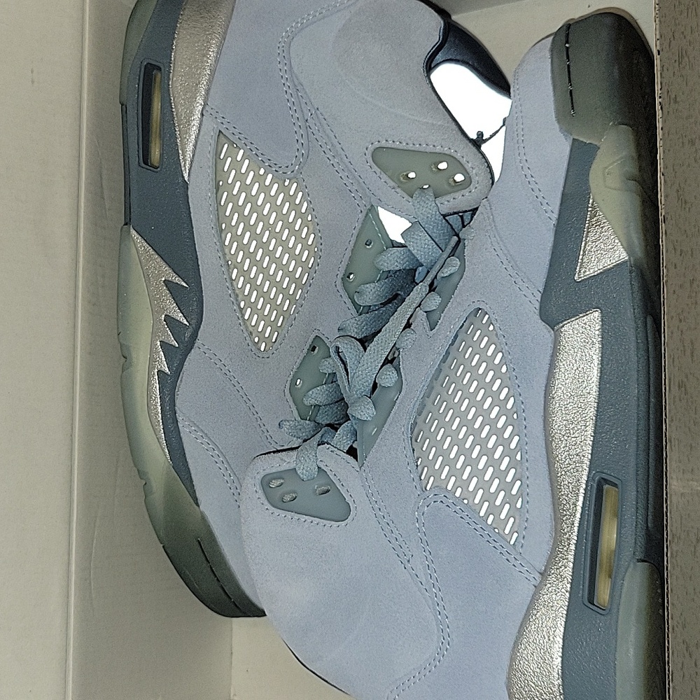 Jordan 5 Retro Ice/Blue Graphite (Bluebird)